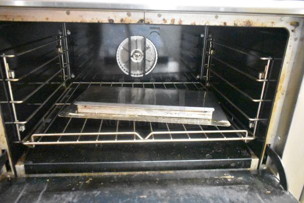 Southbend 436A-3C Stainless Steel Commercial Natural Gas Powered Charbroiler Grill w/ CONVECTION Oven. on Commercial Casters - Image 6 of 10