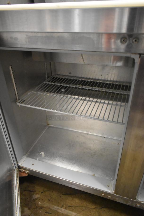 2019 Continental SW48N12 Stainless Steel Commercial Sandwich Salad Prep Table Bain Marie Mega Top on Commercial Casters. 115 Volts, 1 Phase. - Image 4 of 8