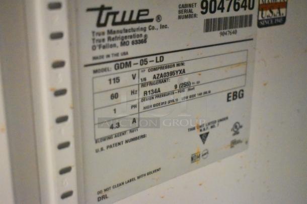 2017 True GDM-05-LD Metal Mini Cooler Merchandiser. 115 Volts, 1 Phase. - Image 6 of 7