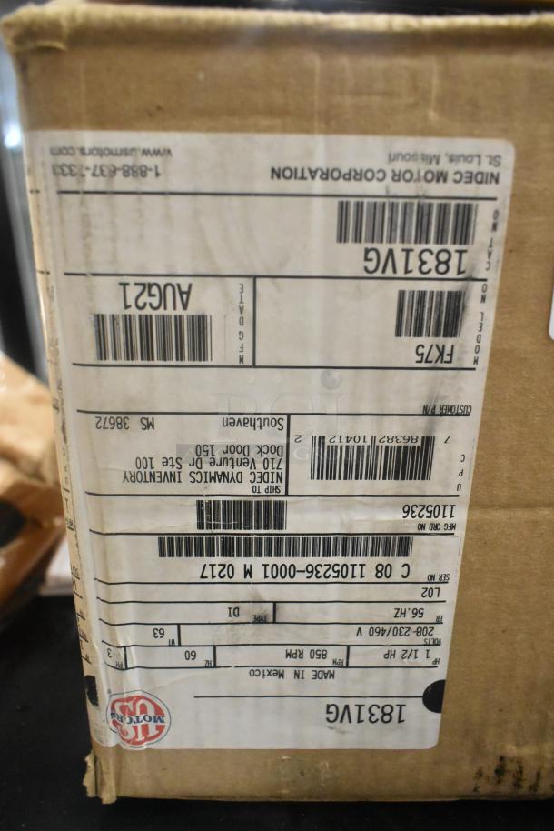 US Motors FK75 Condenser Fan Motor. 208-230/460 Volts. - Image 3 of 6