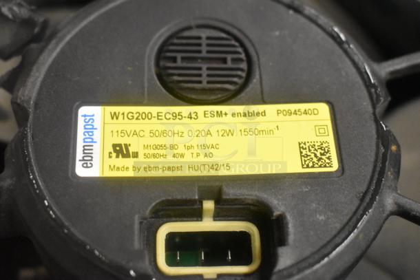 2 Fan Including W1G200-EC95-43 and EC5472FP/ 115-230 Volts, 1 Phase. 2 Times Your Bid! - Image 4 of 5