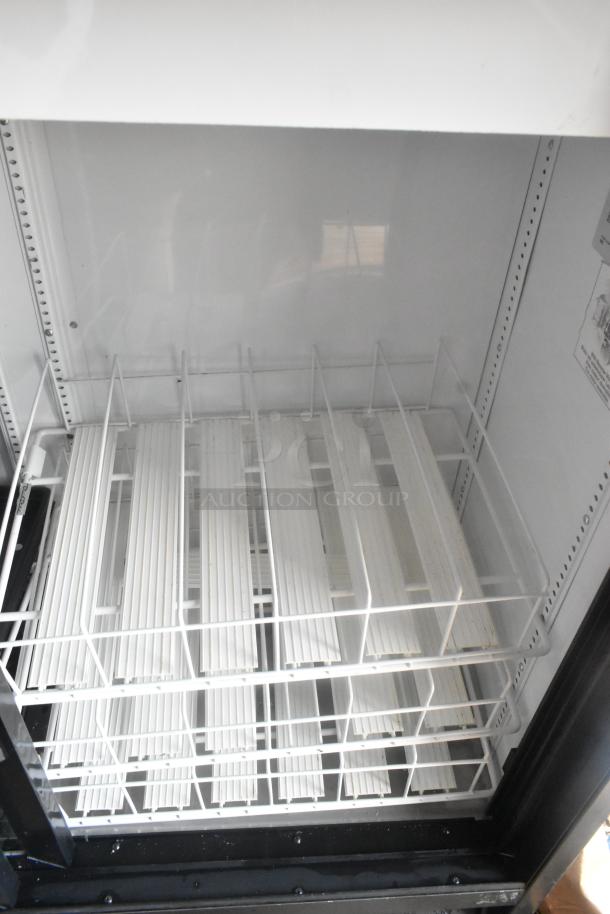 2017 True GDM-41SL-48-HC-LD Metal Commercial 2 Door Reach In Cooler Merchandiser w/ Poly Coated Racks. 115 Volts, 1 Phase. - Image 6 of 8