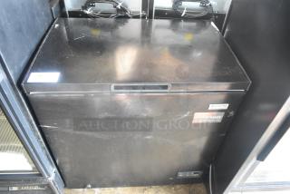 Frigidaire Gallery FGFRF7009-BLACK Chest Freezer w/ Hinge Lid. 115 Volts, 1 Phase. Tested and Does Not Power On - Item #1193929