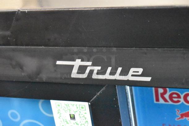 2017 True GDM-41SL-48-HC-LD Metal Commercial 2 Door Reach In Cooler Merchandiser w/ Poly Coated Racks. 115 Volts, 1 Phase. - Image 3 of 7