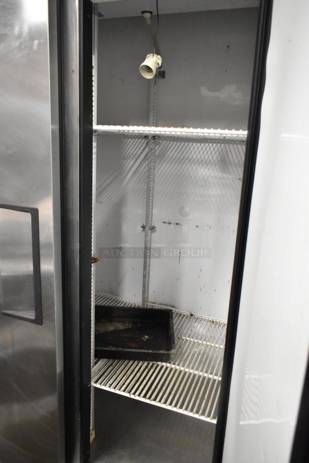 True T-35 Stainless Steel Commercial 2 Door Reach In Cooler w/ Poly Coated Racks. 115 Volts, 1 Phase. - Image 5 of 7