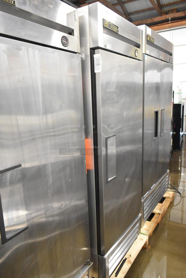 True T-19F Stainless Steel Commercial Single Door Reach In Freezer w/ Poly Coated Racks. 115 Volts, 1 Phase. - Image 1 of 5