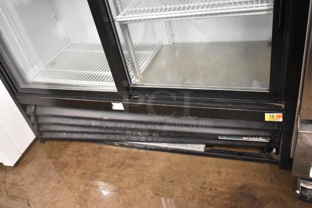 2017 True GDM-41SL-48-HC-LD Metal Commercial 2 Door Reach In Cooler Merchandiser w/ Poly Coated Racks. 115 Volts, 1 Phase. - Image 3 of 7