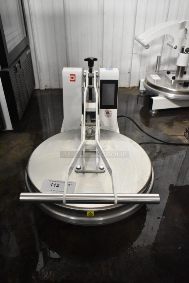 Dough Xpress DM-18 Metal Commercial Countertop Dough Press. 120 Volts, 1 Phase. - Image 1 of 8