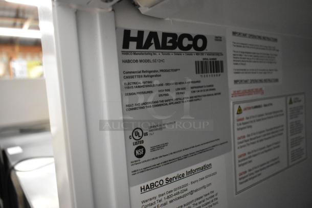 Habco SE12HC Metal Commercial Single Door Reach In Cooler Merchandiser w/ Poly Coated Racks. 115 Volts, 1 Phase. - Image 5 of 5
