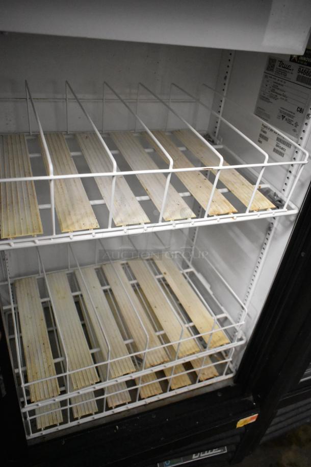 2018 True GDM-41SL-48-HC-LD Metal Commercial 2 Door Reach In Cooler Merchandiser w/ Poly Coated Racks. 115 Volts, 1 Phase. - Image 5 of 8