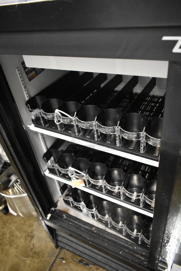 2017 True GDM-41SL-48-HC-LD Metal Commercial 2 Door Reach In Cooler Merchandiser w/ Poly Coated Racks. 115 Volts, 1 Phase. - Image 5 of 7