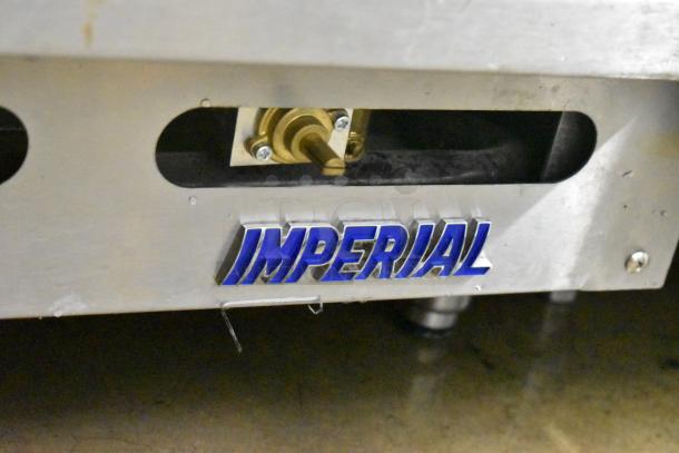 Imperial Stainless Steel Commercial Countertop Flat Top Griddle. - Image 3 of 5
