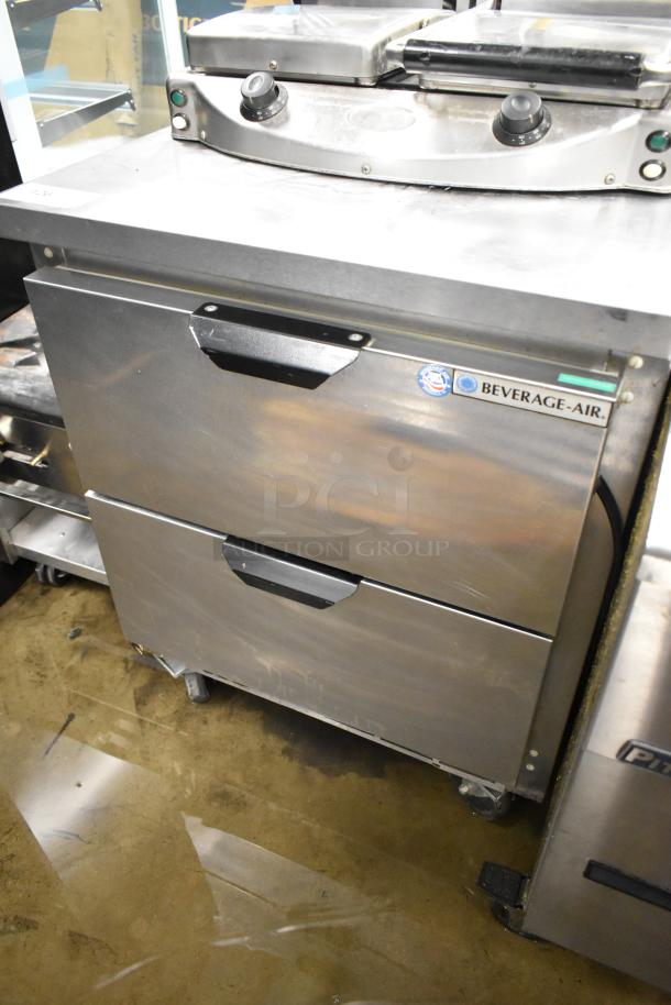 Beverage Air WTRD27AHC-2 Stainless Steel Commercial 2 Drawer Undercounter Cooler on Commercial Casters. 115 Volts, 1 Phase. - Image 2 of 9