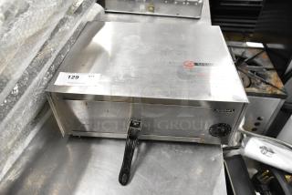 Adcraft CK-2 Stainless Steel Countertop Electric Powered Snack Oven / Pizza Oven. 120 Volts, 1 Phase. - Item #1193983