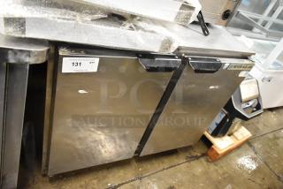 Beverage Air UCR36A Stainless Steel Commercial 2 Door Undercounter Cooler. 115 Volts, 1 Phase. - Item #1193985