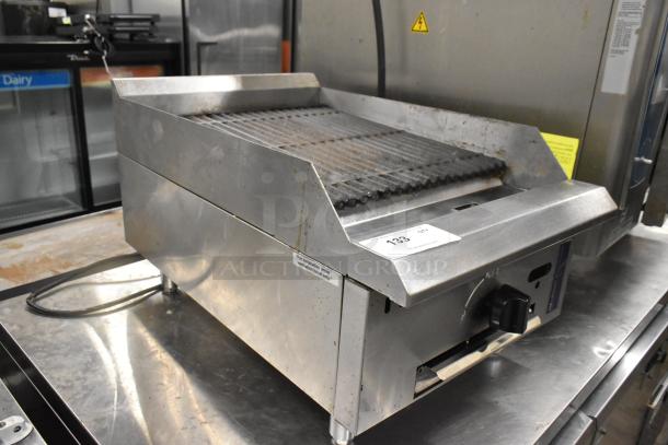 Rocket Cooking RCPCB18G-CT Stainless Steel Commercial Countertop Natural Gas Powered Charbroiler Grill. - Image 5 of 7