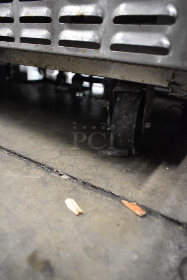 2018 Continental CRA68 Stainless Steel Commercial 3 Door Undercounter Cooler on Commercial Casters. 115 Volts, 1 Phase. - Image 3 of 8