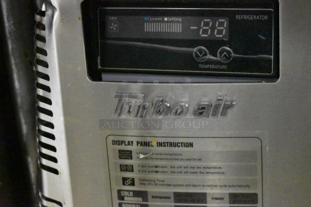 Turbo Air JBT-72-N Stainless Steel Commercial Prep Table on Commercial Casters. 115 Volts, 1 Phase. - Image 3 of 10