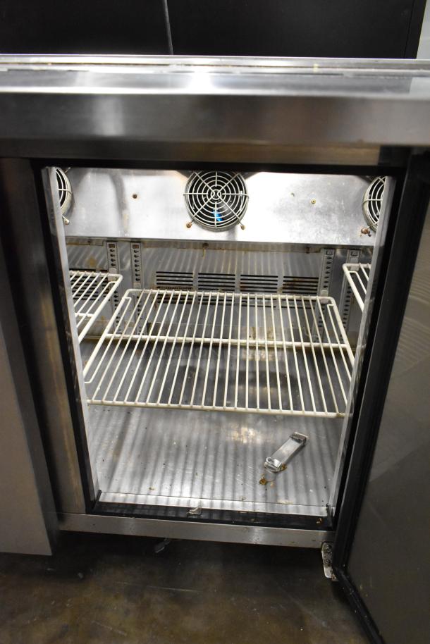 Turbo Air JBT-72-N Stainless Steel Commercial Prep Table on Commercial Casters. 115 Volts, 1 Phase. - Image 8 of 10