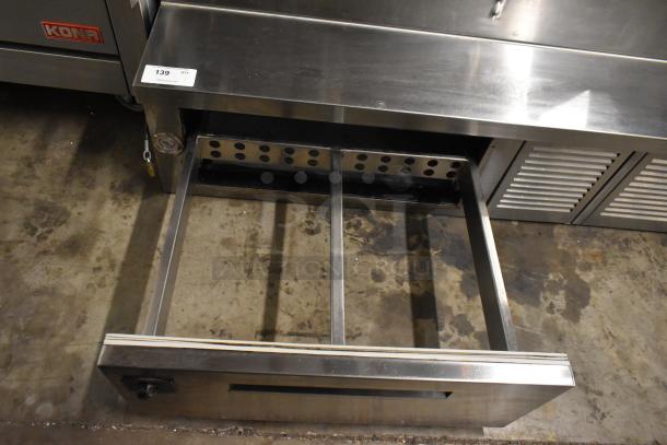 Infinity IOS-60-M Stainless Steel Commercial Prep Table w/ Drawer. 115 Volts, 1 Phase. - Image 5 of 9