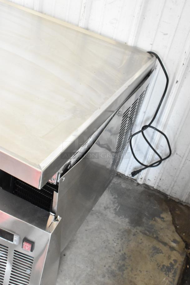 BRAND NEW SCRATCH AND DENT! 2024 KoolMore SY-247054 Stainless Steel Commercial 2 Drawer Chef Base on Commercial Casters. 115 Volts, 1 Phase. - Image 3 of 10