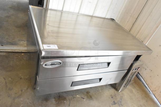 BRAND NEW SCRATCH AND DENT! 2024 KoolMore SY-247054 Stainless Steel Commercial 2 Drawer Chef Base on Commercial Casters. 115 Volts, 1 Phase. - Image 4 of 10
