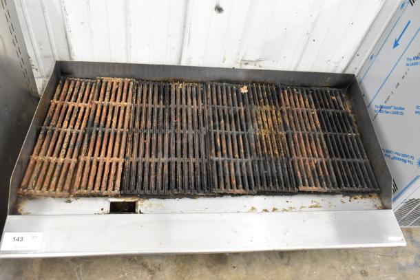 Blue Flame Stainless Steel Commercial Countertop Gas Powered Charbroiler Grill. - Image 7 of 7