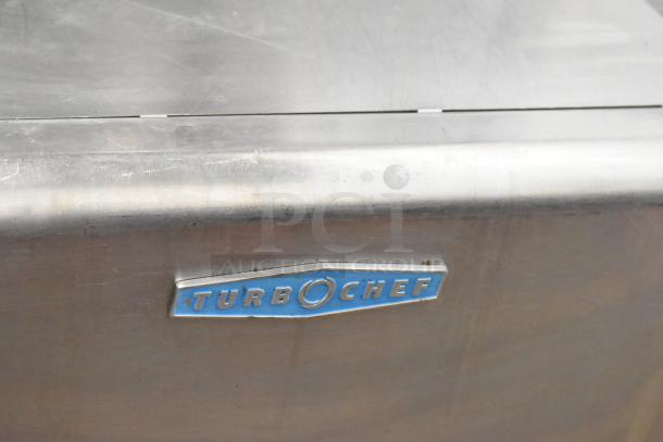 Turbochef HhC2020 Stainless Steel Commercial Countertop Electric Powered Rapid Cook Conveyor Pizza Oven. 208/240 Volts, 3 Phase. - Image 4 of 11