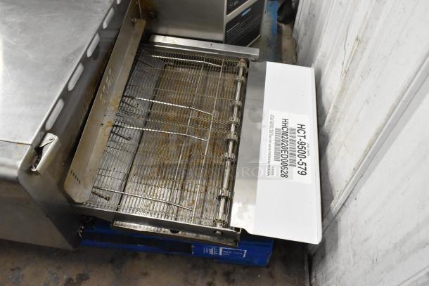 Turbochef HhC2020 Stainless Steel Commercial Countertop Electric Powered Rapid Cook Conveyor Pizza Oven. 208/240 Volts, 3 Phase. - Image 7 of 11
