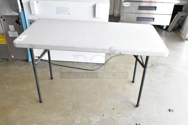 2 Folding Tables. 2 Times Your Bid! - Image 4 of 6