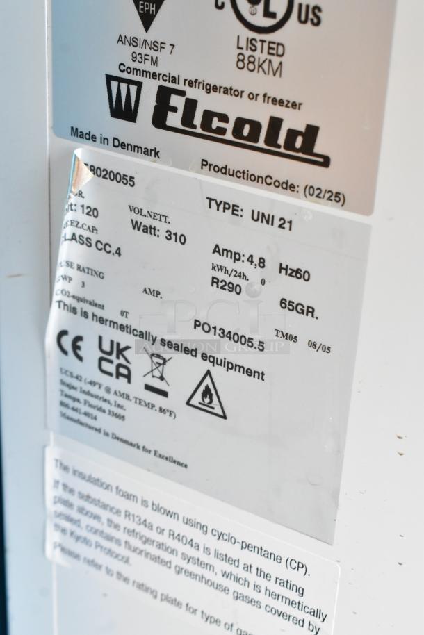 Excellence E8020055 Metal Chest Freezer. 115 Volts 1 Phase. - Image 6 of 7