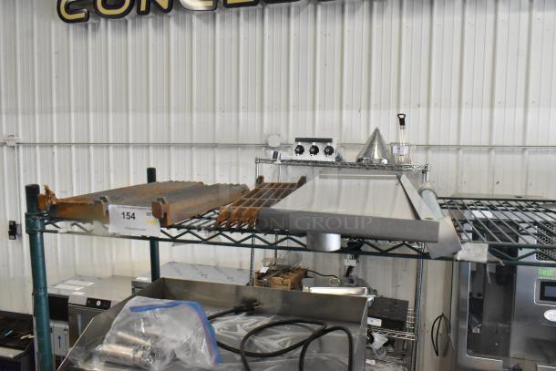 BRAND NEW SCRATCH AND DENT! Lot of Various Items Including Charbroiler Grates, Regency 600IB1824LID Ice Bin Lid. - Image 1 of 5