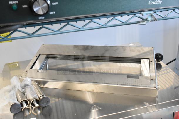 Brand new Avantco 177DDPO18SA stainless steel countertop pizza/bakery oven, single deck, digital controls.