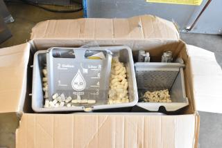 Brand new Unger 905COMSGY 4 Gallon Gray Mop Bucket with Side-Press Wringer in box, scratch, and dent condition.