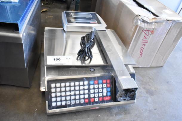 BRAND NEW SCRATCH AND DENT! Torrey W-LABEL40L 40 lb. WiFi Price Computing Scale with Thermal Label Printer, - Image 1 of 9