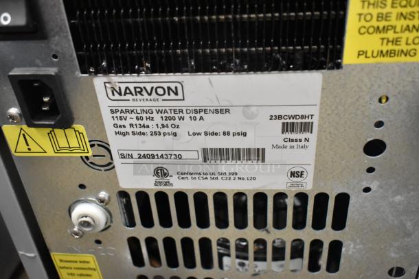 BRAND NEW SCRATCH AND DENT! 2024 Narvon 23BCWD8HT 8 GPH Countertop Water Dispenser with Hot, Chilled, Ambient, and Sparkling Water Option. 115 Volts, 1 Phase. - Image 6 of 6