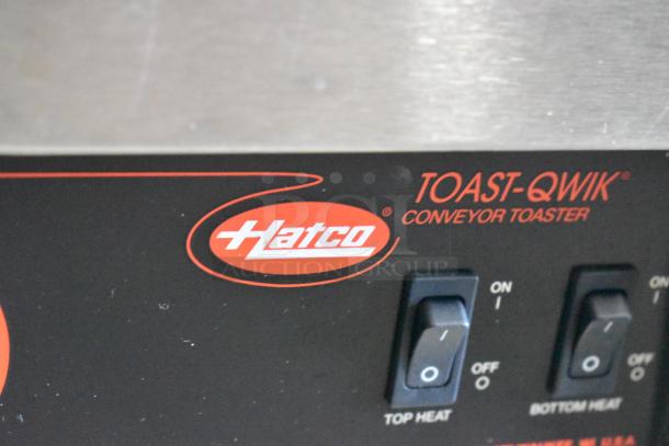 BRAND NEW SCRATCH AND DENT! Hatco TQ-10 Stainless Steel Toast Qwik Conveyor Toaster - 2" Opening. 120 Volts, 1 Phase. - Image 3 of 7