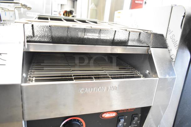 BRAND NEW SCRATCH AND DENT! Hatco TQ-10 Stainless Steel Toast Qwik Conveyor Toaster - 2" Opening. 120 Volts, 1 Phase. - Image 5 of 7