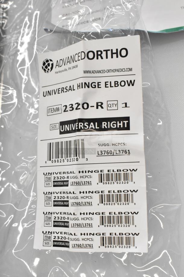 BRAND NEW SCRATCH AND DENT! Advanced Ortho 2320-R Universal Right Hinge Elbow - Image 4 of 4