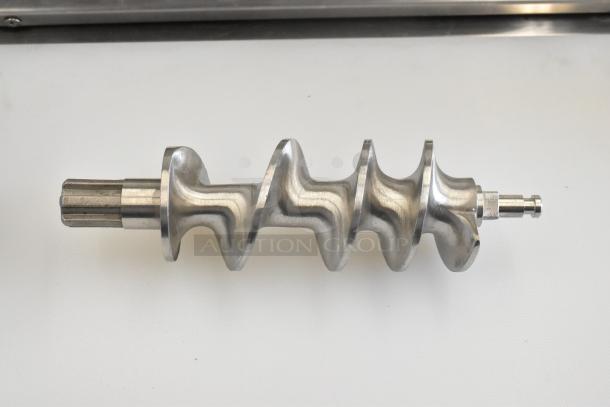 2 BRAND NEW SCRATCH AND DENT! Items Including 554BSG12AUGR Backyard Pro Butcher Series #12 Grinder Auger for BSG12 Meat Grinder and Garde 181COBASE1SS Stainless Steel Heavy Duty Manual Can Opener Base. 2 Times Your Bid! - Image 3 of 7