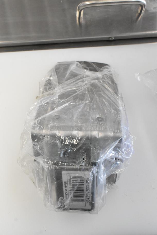 2 BRAND NEW SCRATCH AND DENT! Items Including 554BSG12AUGR Backyard Pro Butcher Series #12 Grinder Auger for BSG12 Meat Grinder and Garde 181COBASE1SS Stainless Steel Heavy Duty Manual Can Opener Base. 2 Times Your Bid! - Image 6 of 7