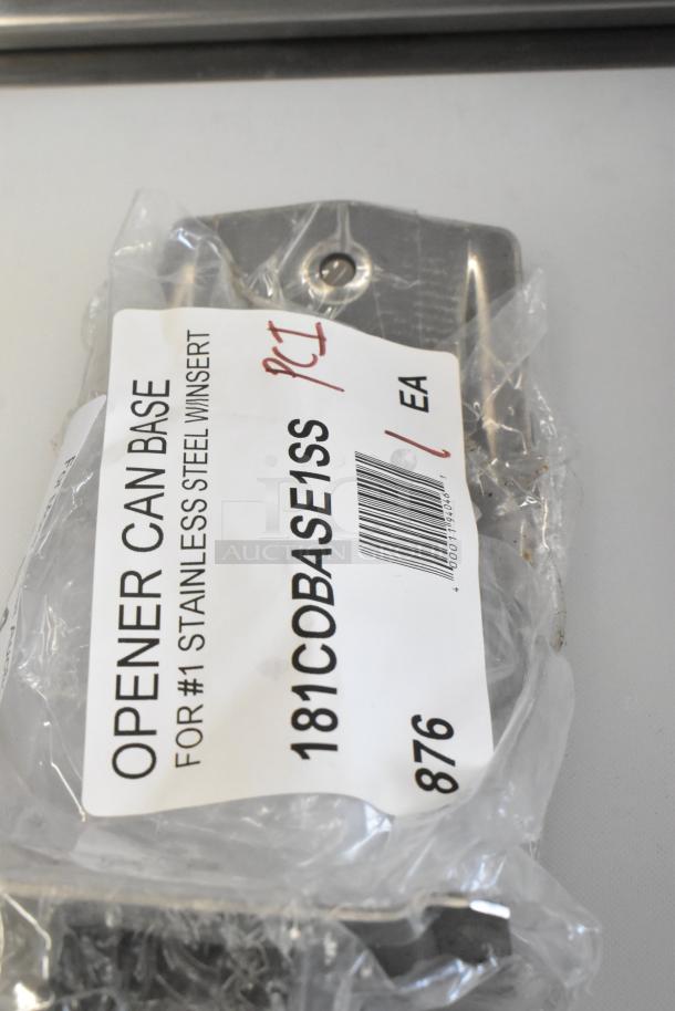 2 BRAND NEW SCRATCH AND DENT! Items Including 554BSG12AUGR Backyard Pro Butcher Series #12 Grinder Auger for BSG12 Meat Grinder and Garde 181COBASE1SS Stainless Steel Heavy Duty Manual Can Opener Base. 2 Times Your Bid! - Image 7 of 7