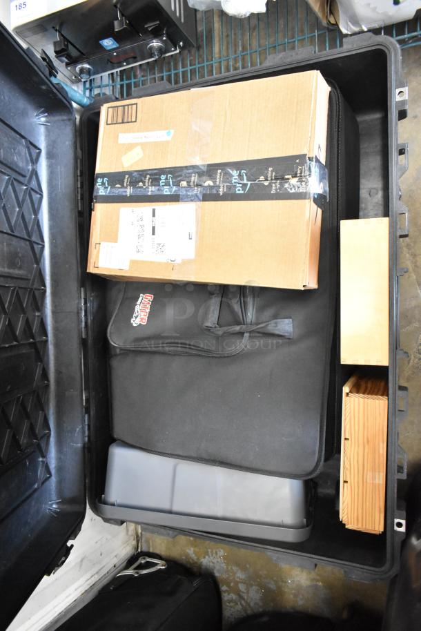 Hard Black Case w/ Contents Including Canon Camera Body, Wires - Image 3 of 14