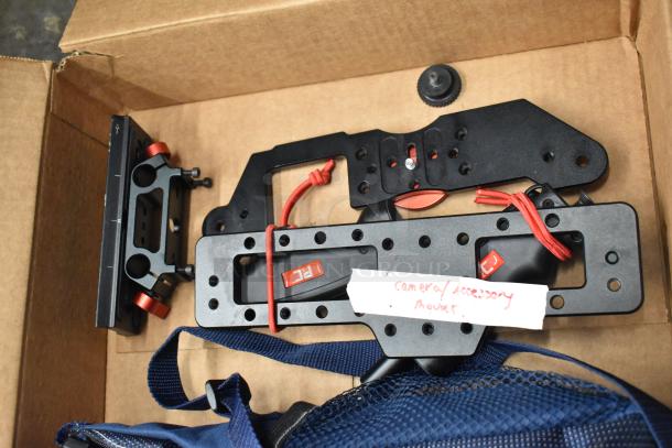 Hard Black Case w/ Contents Including Canon Camera Body, Wires - Image 7 of 14