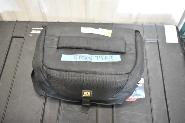 Hard Black Case w/ Contents Including Canon Camera Body, Wires - Image 10 of 14