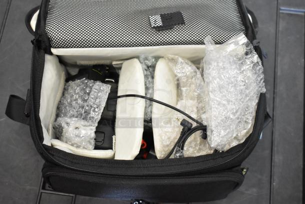 Hard Black Case w/ Contents Including Canon Camera Body, Wires - Image 11 of 14