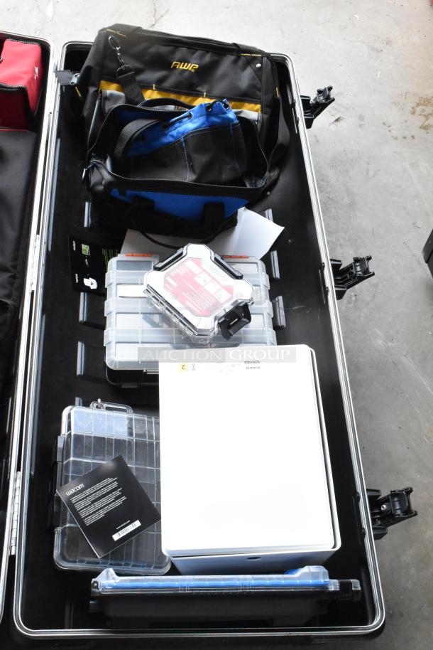 SKB Hard Case w/ Contents Including Small Soft Bags - Image 4 of 9