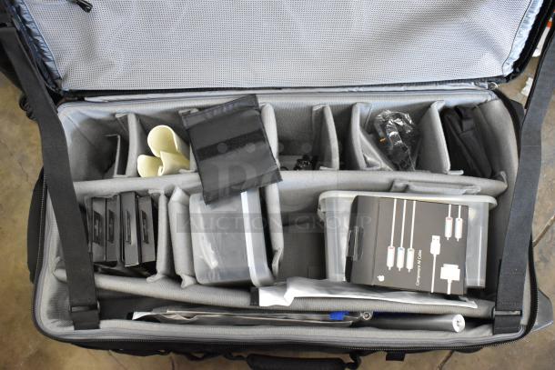 Basecamr Case w/ Contents Including Pelican Screen Protector, Power Converters - Image 3 of 16