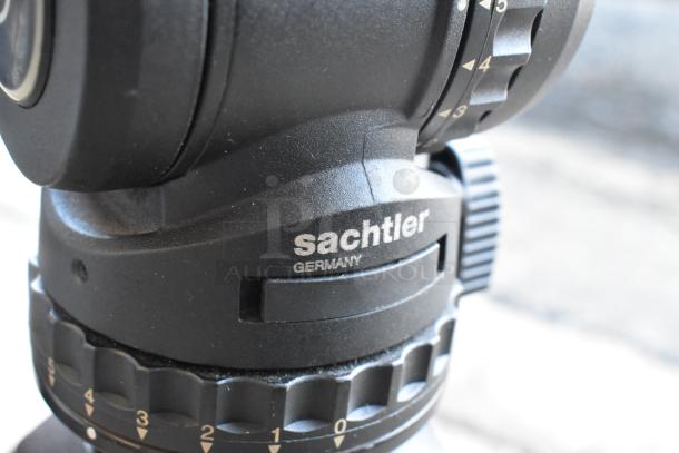 Sachtler Tripod in Soft Case. - Image 4 of 7