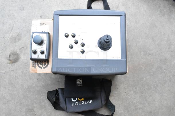 Ditogear TRI-B-210 Motion Control Slider, includes control panel and joystick. Slightly used, with Ditogear carrying case.